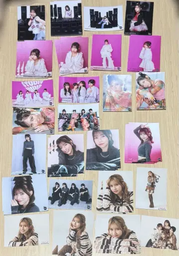 AMEFURASSHI 브로마이드 스즈키 모에카 단체 50장