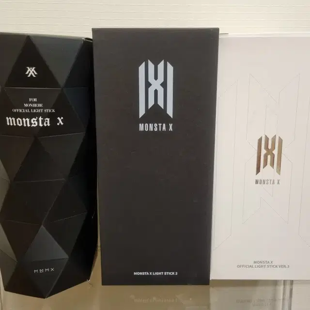 몬스타엑스 응원봉 1/2/3 버전 일괄