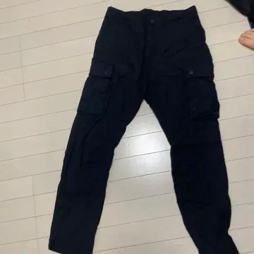 네이비 카고 팬츠 4 포켓