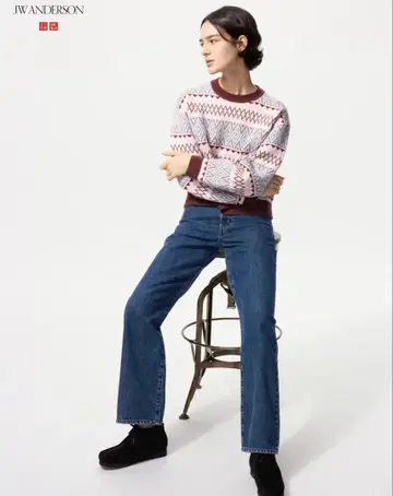 유니클로 JW 스트레이트 데님 23 사이즈