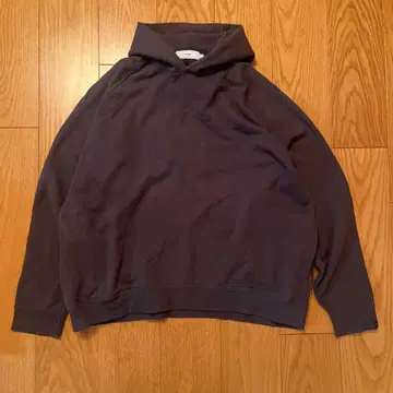 그라프 페이퍼 루프 휠러 후드티 2 차콜 그레이 후디