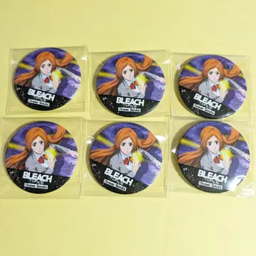BLEACH 이노우에 오리히메 브레솔 캔뱃지 6개 세트