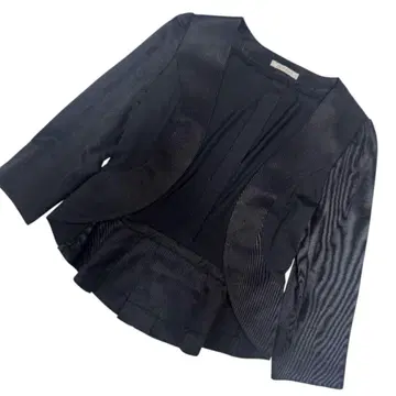 SCOT CLUB 스콧 클럽 노카라 자켓 얇은 소재 블랙 9호