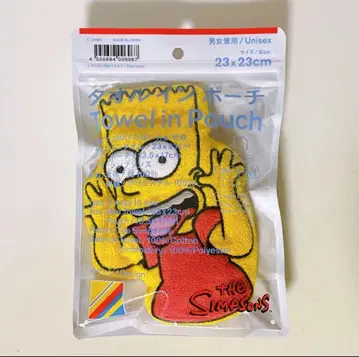 훼미리마트 한정판 [ The Simpsons ] 타월 인 파우치