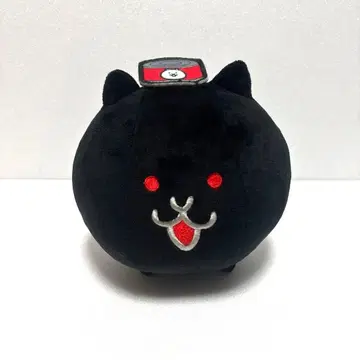 냥코 대전쟁 살의의 고양이 봉제 인형 높이 약 15cm