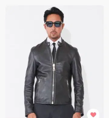 치바 요시마사 DRESSTERIOR 가죽 라이더 자켓 M 사이즈