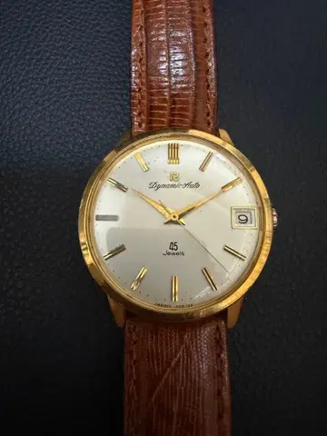 리코 다이나믹 오토 달력 45 새상품급 자동 와인딩