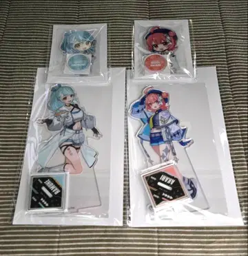 GIGO 한정판 ! 아크릴 스탠드 시라나미 라무네 유메노 아카리 총 4점