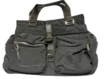 나일론 블랙 비즈니스 백