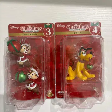 Disney 크리스마스 오너먼트 2025 칩&데일 플루토