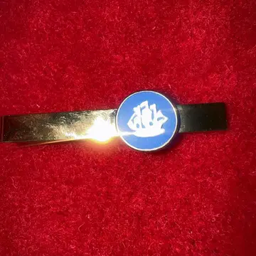 영국제 Wedgwood 웨지우드 넥타이핀 배 모티브 골드 x 블루