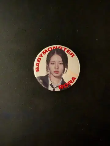 BABYMONSTER RORA 캔뱃지 2개