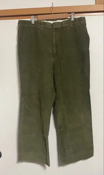구제 의류 코듀로이 팬츠 그린 올리브 랄프 로렌