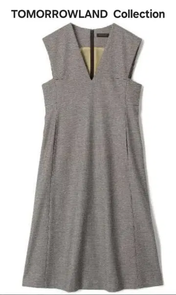 TOMORROWLAND 투모로우랜드 시크 셰퍼드 오버롤 스커트