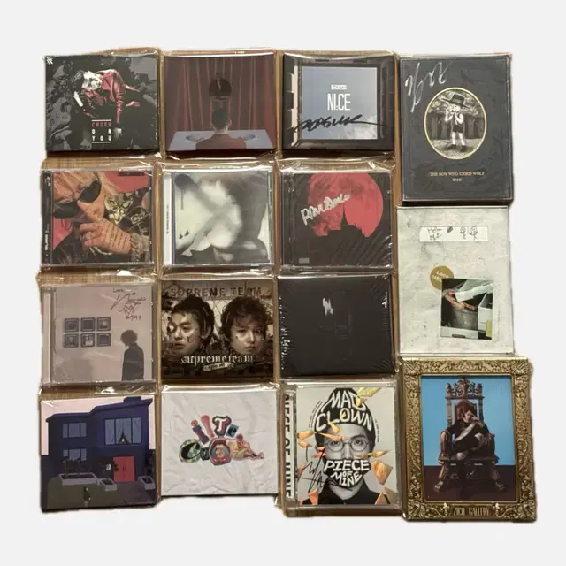 힙합 앨범 CD 싸인반 미개봉