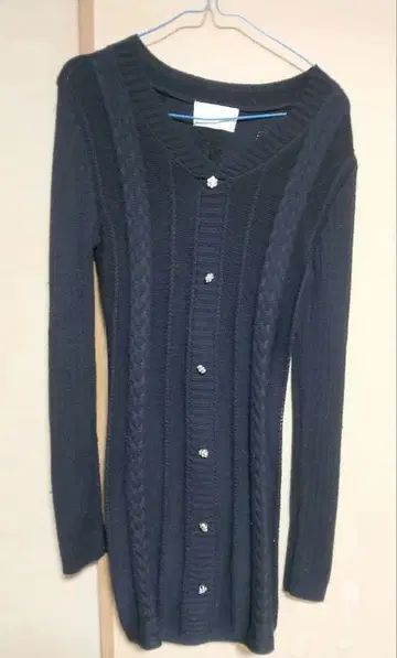 미셸 마카롱 니트 원피스 여성용 프리 사이즈