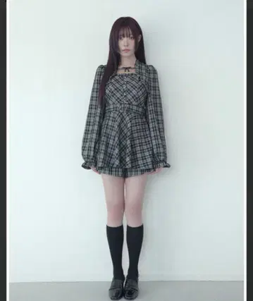 BUBBLES 레이어드 플럼 셋업