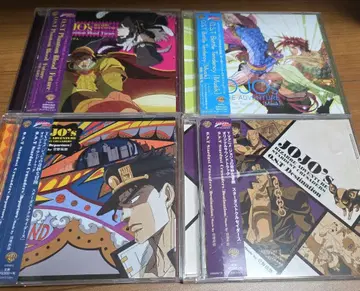 애니메이션 죠죠의 기묘한 모험 O.S.T 오리지널 사운드트랙 4장 세트