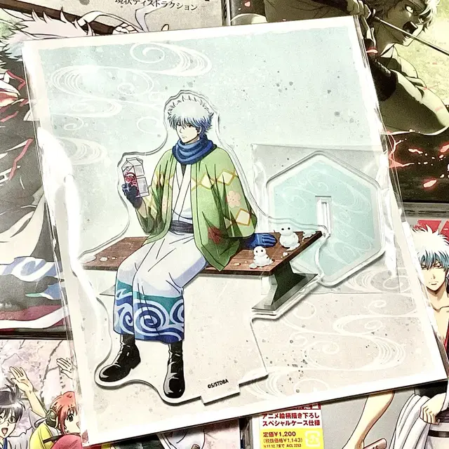 은혼 사카타 긴토키 겨울휴식 아크릴 스탠드 굿즈 판매 양도