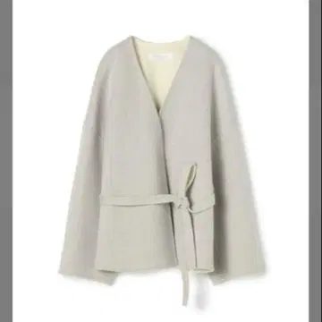 [컨디션 최상] GALERIE VIE 갤러리 비 숏코트 라이트 그레이