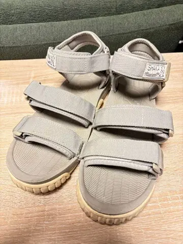 SHAKA 남성용 스포츠 샌들 라이트 그레이 28cm