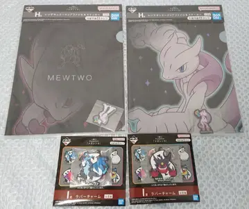 제일복권 포켓몬 렌티큘러 클리어 파일 러버 참 묶음 판매