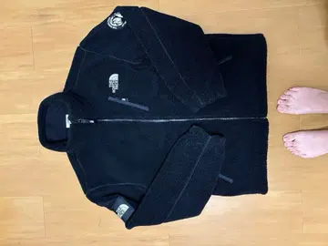 The North Face 블랙 플리스 자켓