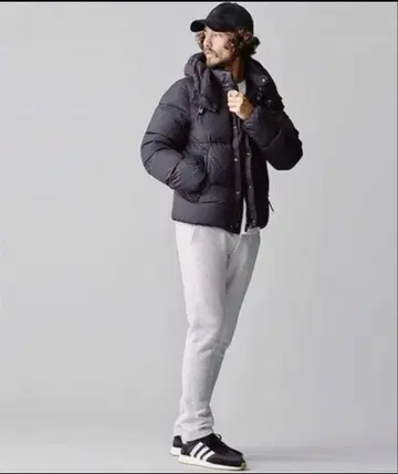 나노 유니버스 G2 니시카와 다운 L 사이즈 블랙 명작