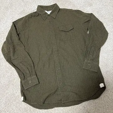 VINTAGE EL/그린 컬러 셔츠 /사이즈 38 ( M )