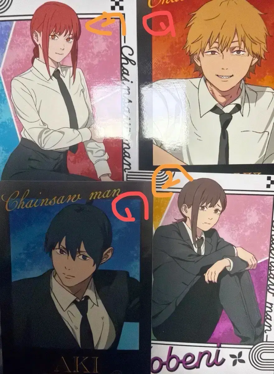 Chainsaw Man Mini Bromide Makima Denji Aki Kobeni