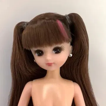 리카짱 인형 본체 브라운 트윈 테일