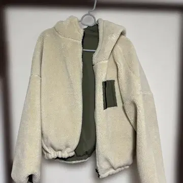 WEGO 보아 후드 부착 자켓 아우터