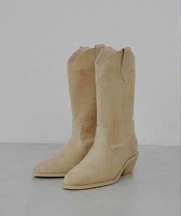 Chico 웨스턴 부츠 베이지