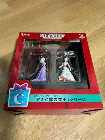 겨울왕국 크리스마스 피규어 2체 세트