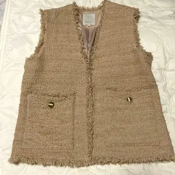 [ 11/20까지 ] 빔즈 트위드 베스트 베이지