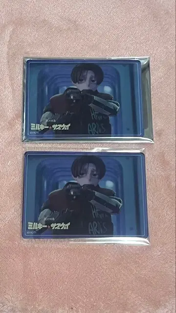 은하 특급 밀키 서브웨이 빌레반 클리어 카드 카트 2장