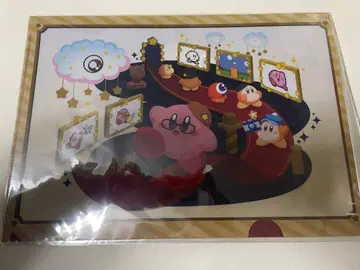 별의 커비 뮤지엄 클리어 파일 3장 세트 커비 와돌디