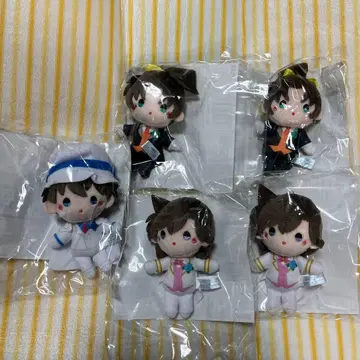 명탐정 코난 봉제 인형 마스코트 5체 세트