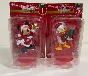 2025 디즈니 크리스마스 오너먼트 HAPPY 복권 미키 도날드