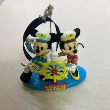 미키 미니 키링 WELCOME ABOARD