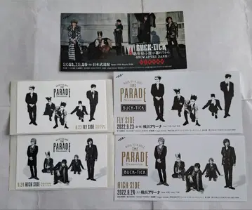 BUCK-TICK / 픽처 티켓 스티커 회원 한정판