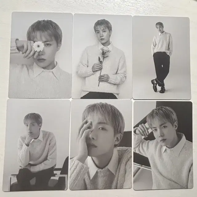 방탄소년단 제이홉 모노크롬 포토카드