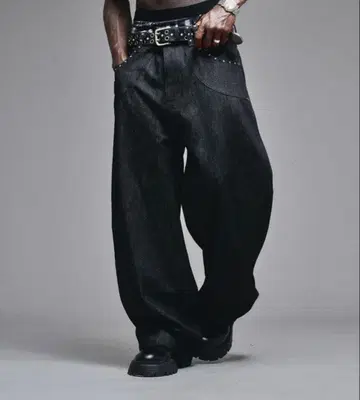 Anderhunk Studs DesignRigidCurve Denim M