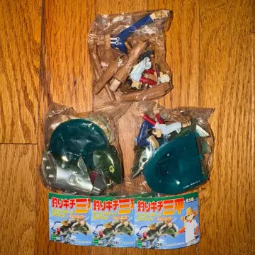 낚시광 삼평 낚시 장면 컬렉션 ~담수어편~ 피규어 3종류