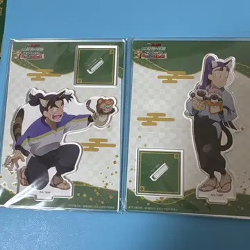 시오에 분지로 타치바나 센조 난자타운 아크릴 스탠드 닌타마 란타로