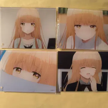 이웃집 천사의 물건에 관한 것 시이나 마히루 웹 미니 아크릴 아트 4종