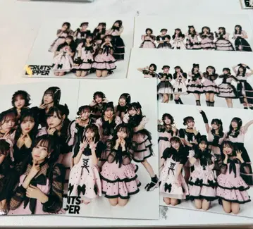 FRUITS ZIPPER 발렌타인 브로마이드 전원 집합 컴프