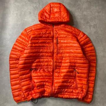 00s Patagonia 울트라 라이트 다운 오렌지 드로 코드 XL