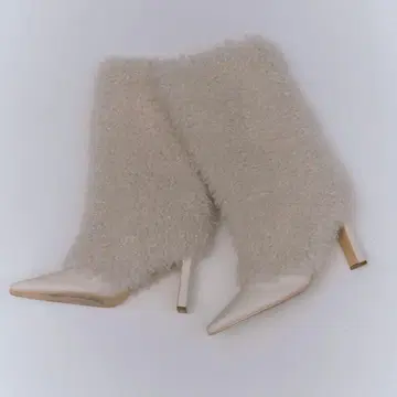 퍼 부츠 롱 부츠 푸들 퍼 프렌치 걸리시