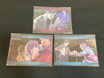 황혼 호텔 미니 아크릴 아트 패널 컬렉션 3개 세트